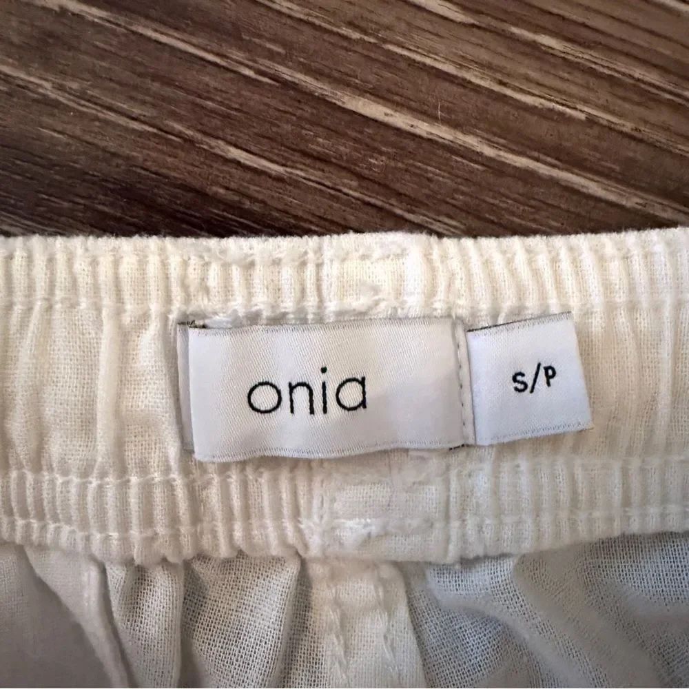 Onia Linen Cotton Drawstring Pants - Picture 4 of 8
